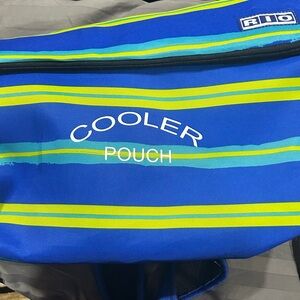 RIO Blue Striped Cooler Pouch